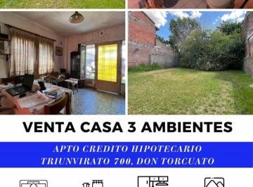 Casa de 3 ambientes, Tigre · Dueño Vende