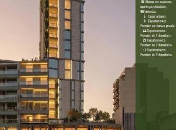 Departamento · 108m² · 5 Ambientes · Departamento en Venta 3 Dorm. Rosario - Proyecto Único - Plaza en Altura