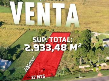 Terreno · 2933m² · Terreno en Reconquista
