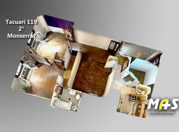 Departamento de 3 ambientes, Monserrat · 3 Amb C/dep | Edificio Francés | Apto Profesional/vivienda | Tacuarí 100 | Monserrat
