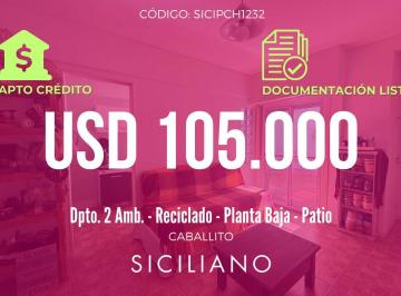 Departamento · 35m² · 2 Ambientes · Departamento en Caballito