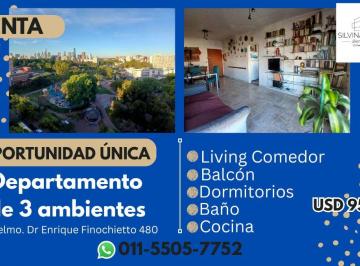 Departamento de 3 ambientes, Barracas · Gran Oportunidad! Venta 3 Ambientes, San Telmo