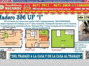 PH · 123m² · 3 Ambientes · Del Trabajo a La Casa y de La Casa Al Trabajo.