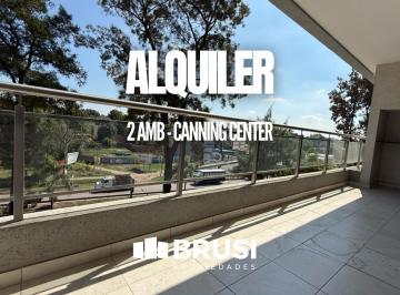 Departamento · 42m² · 2 Ambientes · Departamento en Alquiler en Canning Center - Canning - 2 Ambientes - a Estrenar