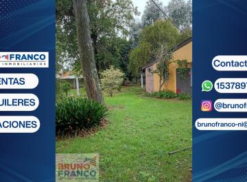 Casa de 3 ambientes, Escobar · Casa Quinta Sobre 3 Lotes en Venta con Pileta