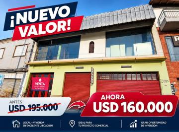 Local comercial · 380m² · 6 Ambientes · 2 Cocheras · Venta de Local con Gran Depósito y Vivienda, Morón Sur, 2 Plantas, Oportunidad