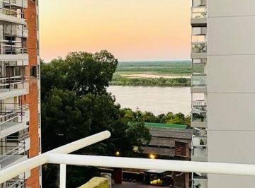Departamento de 1 ambiente, Rosario · Corrientes 147. Piso 8. Impecable Monoambiente Externo con Balcon y Vista Al Rio.