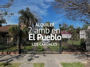 Casa · 45m² · 2 Ambientes · 1 Cochera · Casa 2 Ambientes en Alquiler, Pueblo Los Cardales