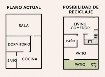 Departamento · 130m² · 3 Ambientes · Venta de Dos Departamentos en Excelente Ubicación