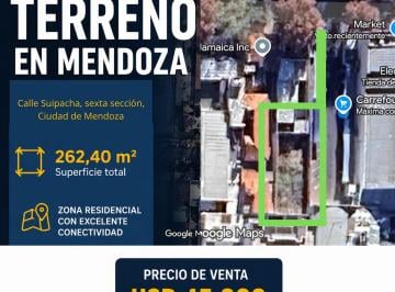 Terreno 262m² Venta Sexta Sección · Vendo Terreno 262 m² Calle Suipacha Sexta Seccion, Excelente Ubicacion