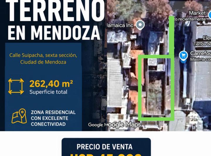 Terreno · 262m²