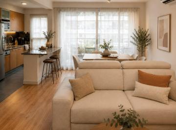 Departamento · 74m² · 3 Ambientes · 1 Cochera · 2 Dormitorio en Suite en Torre con Todos Los Amenities