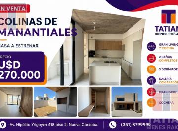 Casa · 223m² · 5 Ambientes · 4 Cocheras · Duplex en Venta en Colinas de Manantiales