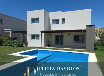 Casa · 180m² · 5 Ambientes · 2 Cocheras · Casa en Venta 5 Ambientes Puertos del Lago Barrio Vistas