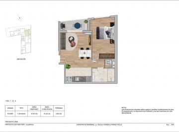 TBR-TBR-5491_5 · Venta Apartamento 1 Dormitorio en Brazo Oriental