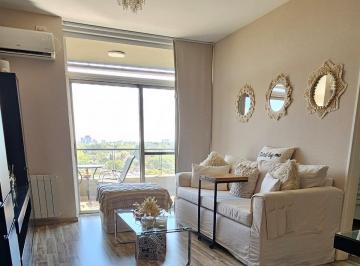 Departamento de 2 ambientes, Vicente López · Impecable Dpto 2 Amb. Al Frente con Balcón Cochera Baulera Amenities Seguridad