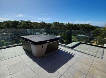 Departamento · 145m² · 4 Ambientes · 2 Cocheras · Sense 408 en Venta: Penthouse 3 Dorm., Vistas a Bosque y Laguna, Balcón con Parrilla y 2 Coche