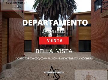 Departamento · 42m² · 2 Ambientes · 1 Cochera · Departamento - Bella Vista
