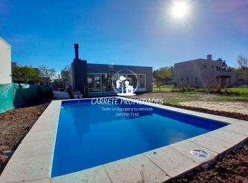 Casa de 4 ambientes, Pilar · Casa en Venta a Estrenar Estilo Moderno de 4 Ambientes con Pileta. Barrio San Pablo