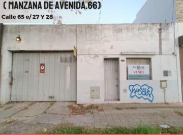 Terreno , La Plata · 65 E/ - 27 y 28. Vendo Cocheras con Edificación Sobre Lote de 8,66 X 60 m (Manzana de Av.66)