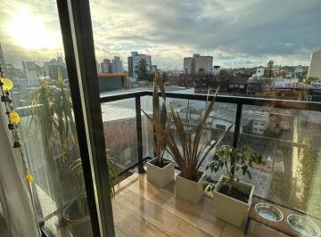 Departamento · 46m² · 2 Ambientes · 1 Cochera · Dos Ambientes con Balcon, Oficina Privada, Baulera y Cochera.