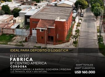 Bodega-Galpón · 356m² · 7 Ambientes · Fábrica en Venta de 356 m² con Todos Los Servicios en Barrio Centro América, Córdoba Capital