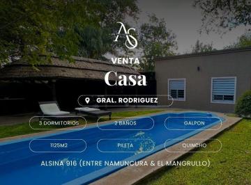 Casa · 120m² · 6 Ambientes · Casa - General Rodriguez