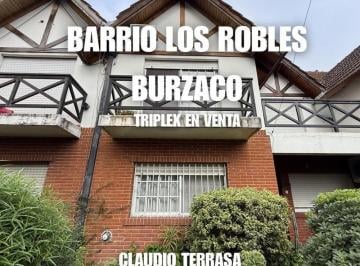 Departamento · 80m² · 4 Ambientes · 1 Cochera · Triplex en Venta en Barrio Los Robles Burzaco