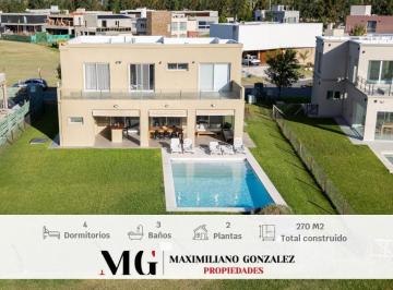 Casa · 270m² · 6 Ambientes · 1 Cochera · Casa en Alquiler, 5 Ambientes. Terralagos, Canning.