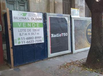 Terreno , Parque Patricios · Terreno de 520 m² con 8,7 m de Frente y 59,7 m de Fondo