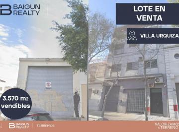 Terreno · 463m² · Terreno en Venta en Villa Urquiza, 3570 m² Vendibles