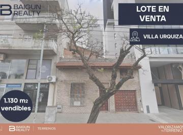 Terreno · 162m² · Terreno en Venta en Villa Urquiza, 1130 m² Vendibles