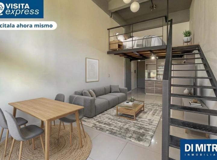 La Boca Loft con Entrepiso y Balcon