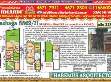 Casa · 268m² · 5 Ambientes · 1 Cochera · Habemus Arquitecto. Casa del Año 1996 Faltan Terminaciones