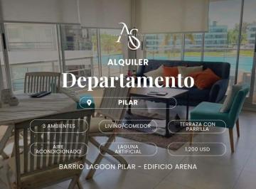 Departamento · 70m² · 3 Ambientes · Departamento en Pilar