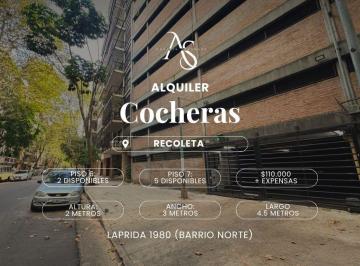 Garage · 18m² · Cochera en Belgrano