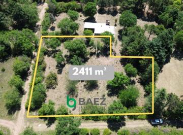 Terreno , Villa Ciudad Parque Los Reartes · Se Vende Espectacular Lote de 2411 m² en Solar de Los Molinos - Villa Ciudad Parque