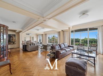 Departamento · 343m² · 6 Ambientes · 2 Cocheras · Piso Alto Edificio Frances, Luminoso, 4 Dorm, 2 Coch, Vista Abierta a Plaza San Martin