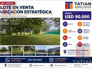 Terreno · 1243m² · Terreno 1243 m en Venta con Muchos Arboles