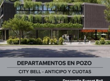 Departamento · 35m² · 1 Ambiente · Departamento en Venta Monoambiente City Bell