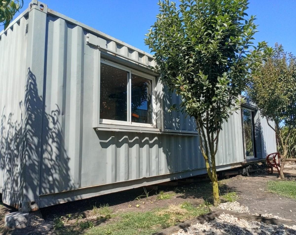 Casa contenedor 2 amb, 30m² lista para habitar — Zona Sur