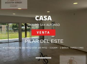 Casa · 180m² · 4 Ambientes · Casa - San Alfonso