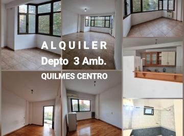 Departamento de 3 ambientes, Quilmes · Depto 3 Amb C/cochera Opcional Quilmes Centro