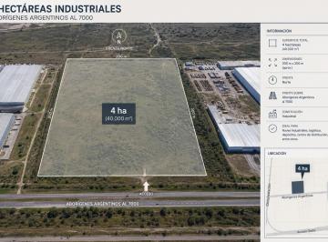 Campo · 40000m² · 1 Ambiente · Venta Fracción Industrial 4 Ha Ubicación Estratégica