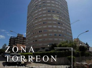 Departamento · 100m² · 2 Dormitorios · 1 Cochera · Venta - Depto 4 Amb con Dependencia y Cochera - Zona Torreon