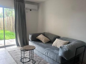 Departamento · 39m² · 1 Ambiente · 1 Cochera · Monoambiente en Alquiler Amoblado con Jardín Pilar