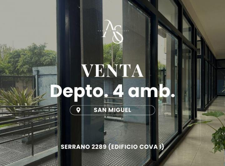 Departamento · 75m² · 4 Ambientes · 1 Cochera