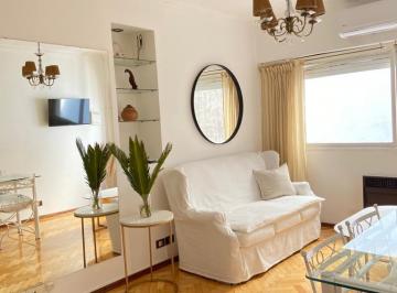Departamento · 55m² · 3 Ambientes · Alquiler 3 Ambientes Amoblado y Equipado en Recoleta