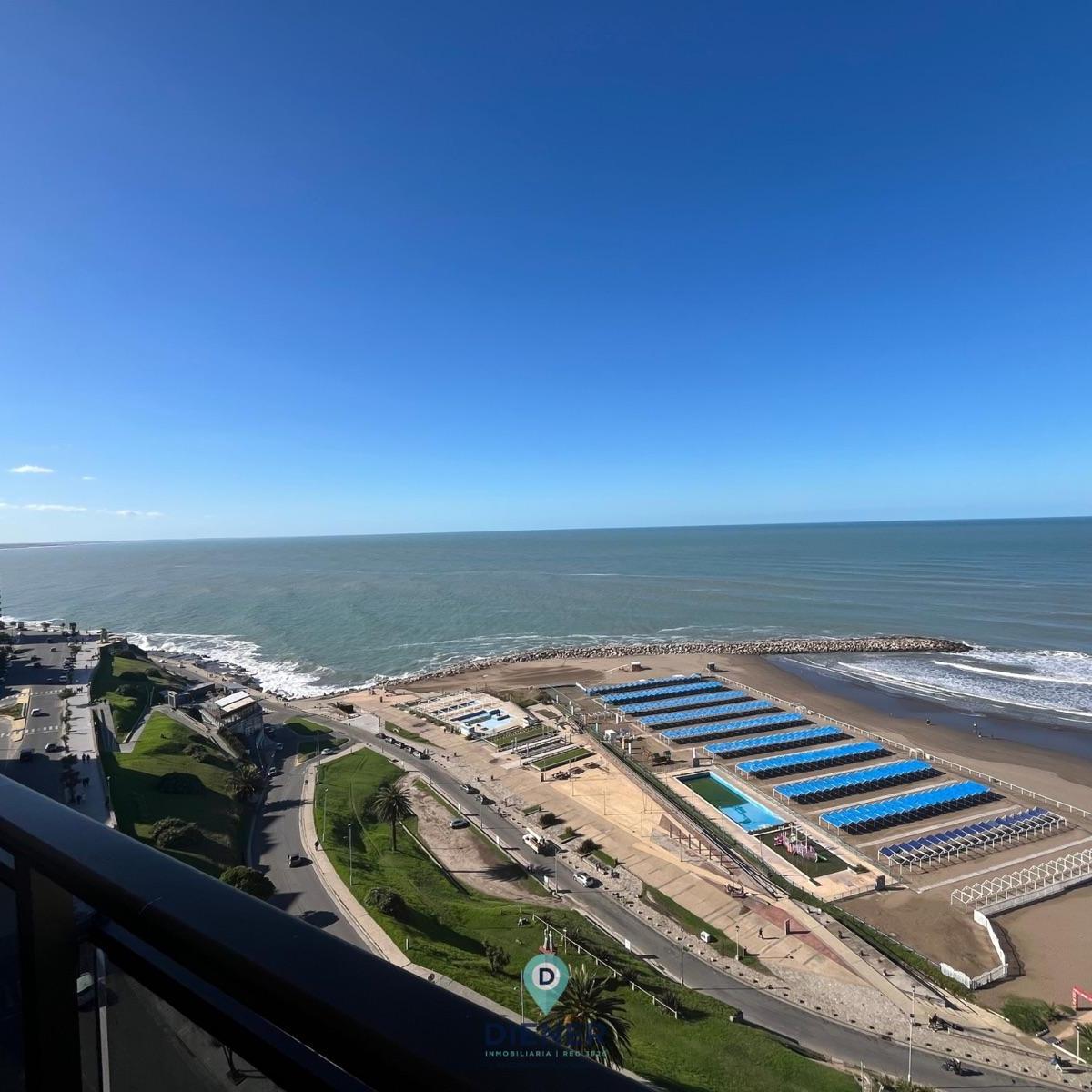 Depto 2 amb, 58m² con vista al mar — Playa Varese