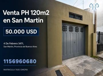PH de 4 ambientes, General San Martín · Venta PH 4 Ambientes en San Martín a Refaccionar